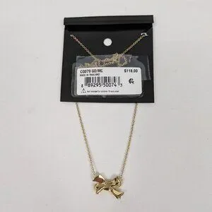 Coach | Jewelry | Coach Bow Necklace | Poshmark